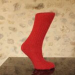 chaussettes courtes en laine mohair