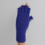 Mitaines en laine mohair et soie